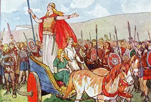 Boadicea: Boudicca with her two daughters