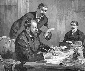Suspected: BOULANGER AT HIS DESK