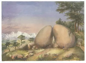 7000: Boulder rocks at Debre Doura, Kumaun, India