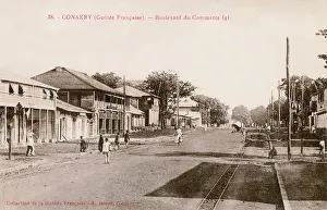 Guinean: Boulevard du Commerce in Conakry, Guinea