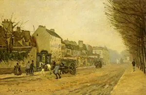 Heloise: Boulevard Heloise, Argenteuil, by Alfred Sisley