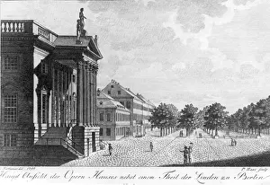 Staatsoper: The boulevard Unter den Linden with the State
