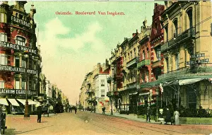 Ostende: Boulevard Van Iseghem, Oostende - Ostende