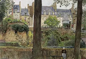 Boulevards: On the Boulevards - Dinan - Brittany