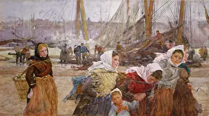 Smythe: Boulogne Fisherfolk: an impression