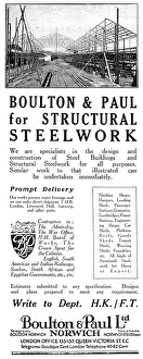 Steelwork: Boulton & Paul Hangars & Structural Steelwork
