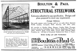 Steelwork: Boulton & Paul Structural Steelwork