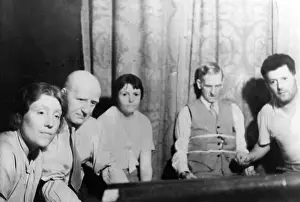 John Cutten: Bound Medium, photographed during a seance