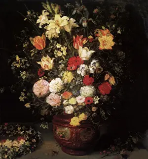 Tulips: Bouquet of Flowers, by Brueghel
