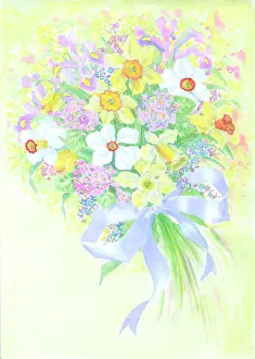 Primulas: Bouquet of Spring Flowers