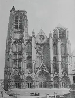 1324: Bourges Cathedral, Bourges, Centre Val de Loire, France