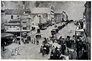 Bourke: Bourke Street, Melbourne