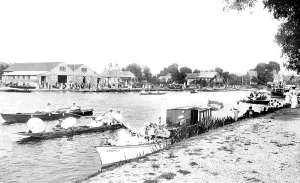Boatyard: Bourne End, the Marina and Boatyard 1899