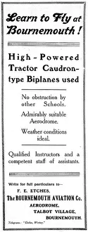 Caudron: Bournemouth Aviation - Flying School. Caudron Aircraft