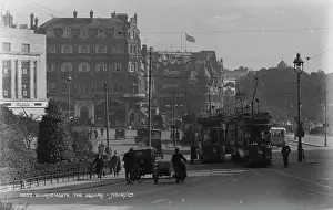 Trams: Bournemouth Square in the Past
