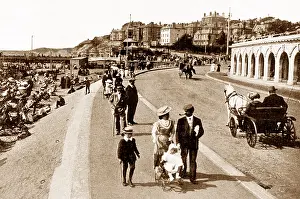 Undercliffe: Bournemouth Undercliffe Drive early 1900s