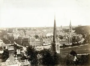 Toward: Bournemouth - view from Boscobel Tower toward The Square