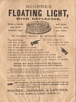Reflector: Bourne's Floating Light with reflector