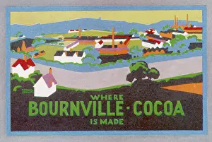 Bournville: BOURNVILLE COCOA POSTER