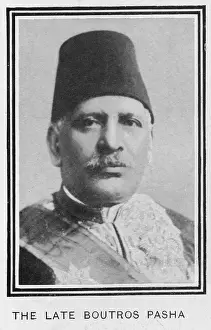 Coptic: Boutros Pasha Ghali