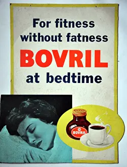 Saucer: Bovril at bedtime