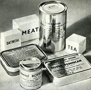 Oatmeal: Bovril and Pemmican products, WW2