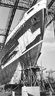 Weser: Bow of the Scharnhorst, 1934