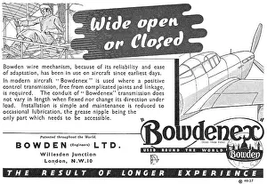 Bowden: Bowden - Bowdenex Wire Control Mechanisms