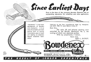 Bowden: Bowden - Bowdenex Wire Control Mechanisms: Bowden Cable