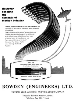 Bowden: Bowden Controls, Cables, Popes & Hoses