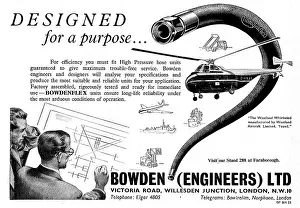 Bowden: Bowdenflex High Pressure Hose Units For Aircraft Systems
