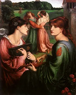 Raphaelite: The Bower Meadow, by D G Rossetti