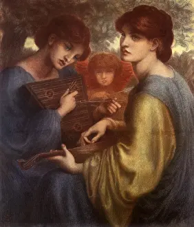 Raphaelite: The Bower Meadow, by D G Rossetti