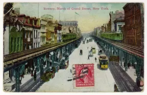 Bowery: Bowery & Elevated, New York