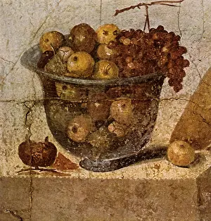 Amphora: Bowl of Fruit and Amphora