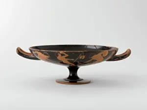 Kylix: Bowl with red figures (kylix)