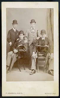 Hatted: Bowler Hatted Men - circa 1890