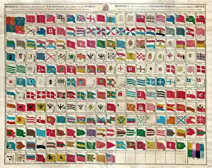 Bowles: Bowle's universal display of the naval flags of all nations