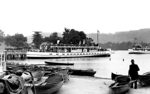 Bowness: Bowness-on-Windermere, the Pier c1955