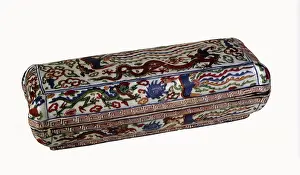 1560s: Box with Cover decorated with Peonies