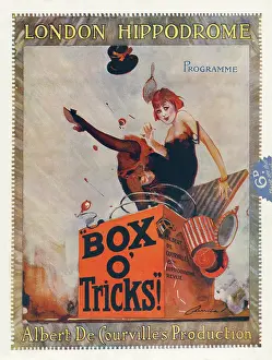 The Michael Diamond Collection: Box o Tricks programme cover, London Hippodrome