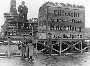 Bought: Box with war donations in Berlin, 1916