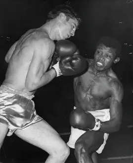 Legra: Boxer Jose Legra during a match