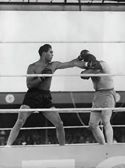 Paulino: The boxer Max Schmeling (elft) and Paulino