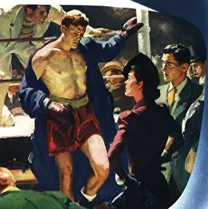 Spar: Boxer at Ringside