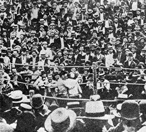 Rounds: Boxing match which lasted a record 75 rounds