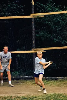 Sneakers: boy - baseball - sports - summer camp