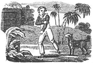 Apr17: Boy bitten by dog, c. 1800