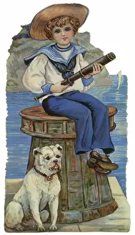 Spyglass: Boy and Bulldog