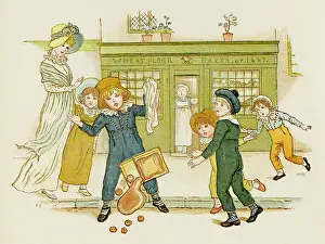 Batter: Boy Carries - Drops Food